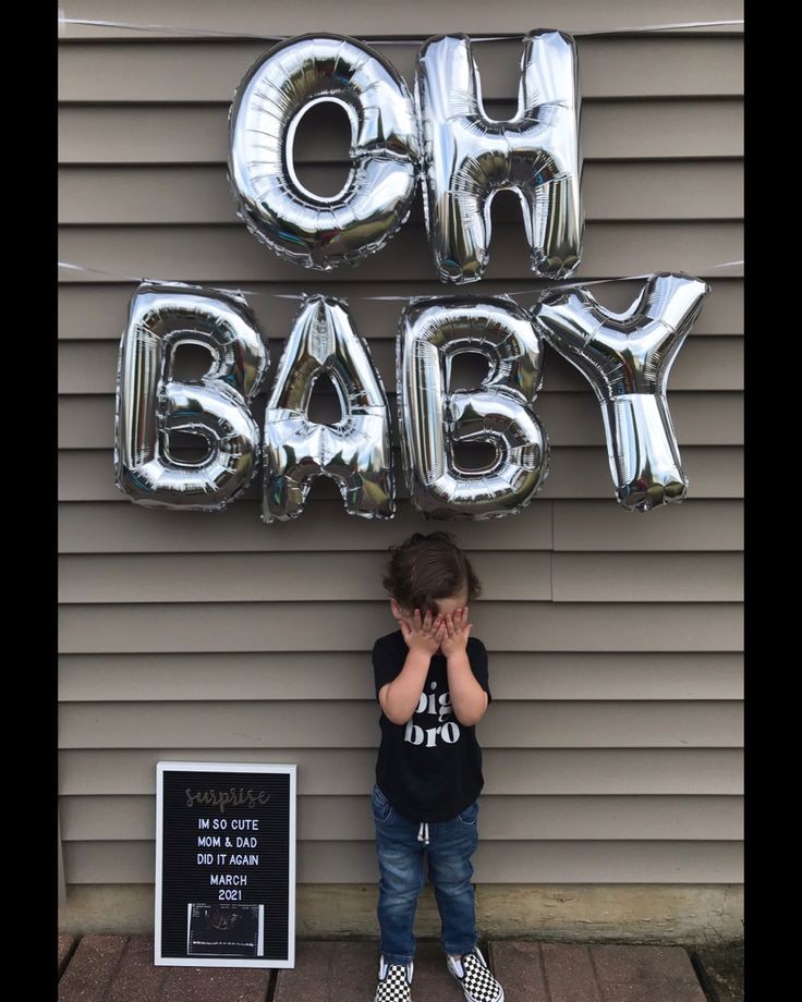 SECOND BABY ANNOUNCEMENT 