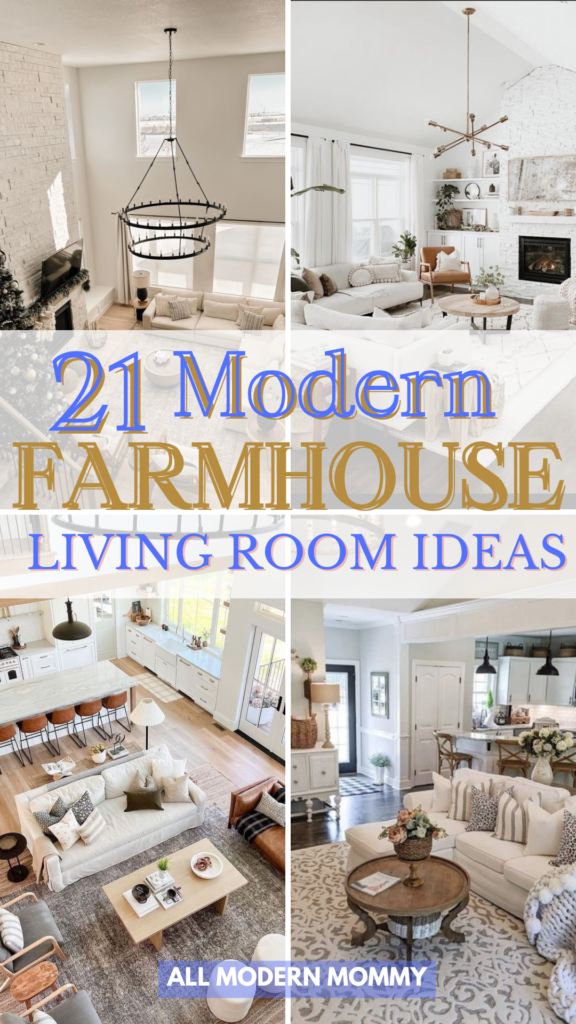 Modern Farmhouse Living Room Ideas 