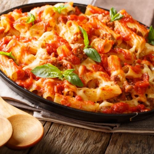 Quick and Easy Baked Ziti