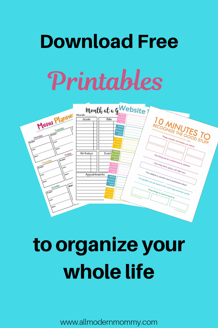 Download these FREE printables