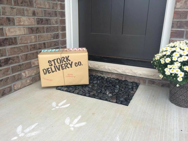 stork delivery box