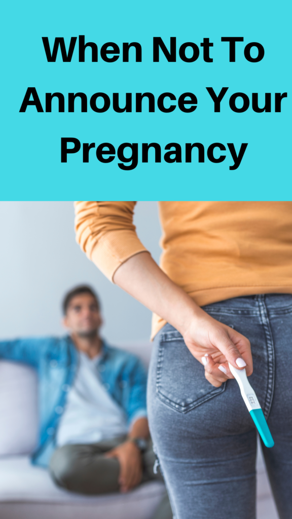 when to announce pregnancy