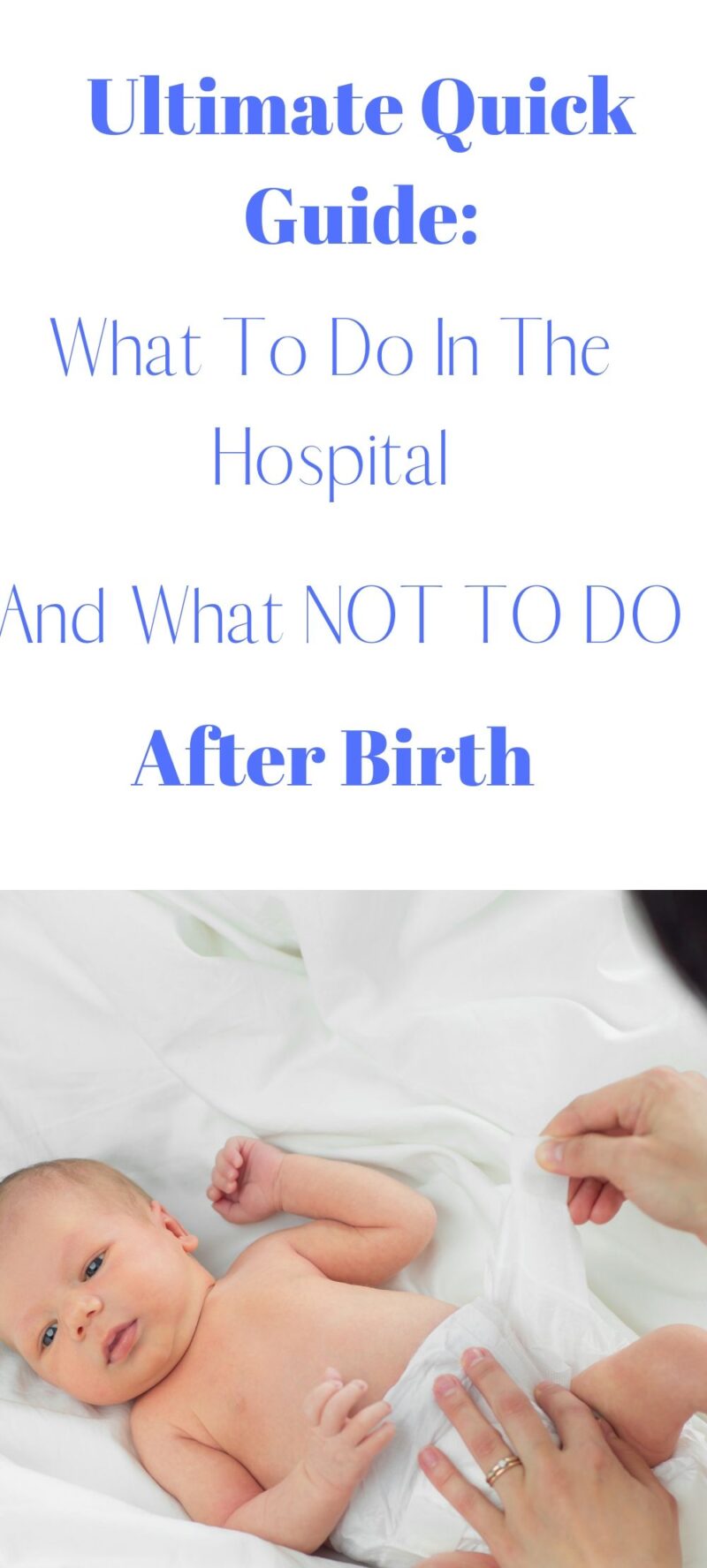 10 Things To Do Before You Leave The Hospital With Newborn