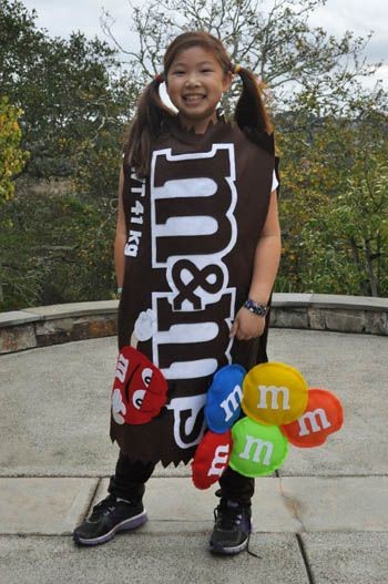 m and m Halloween costume