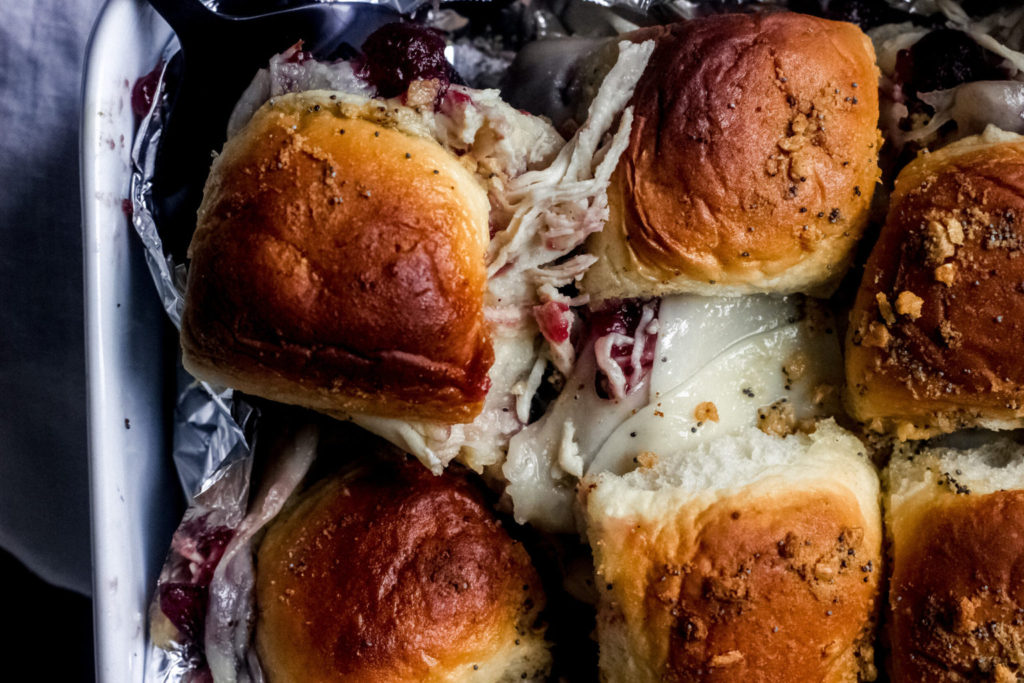 Turkey Cranberry Sliders 
Best Thanksgiving Appetizers 
