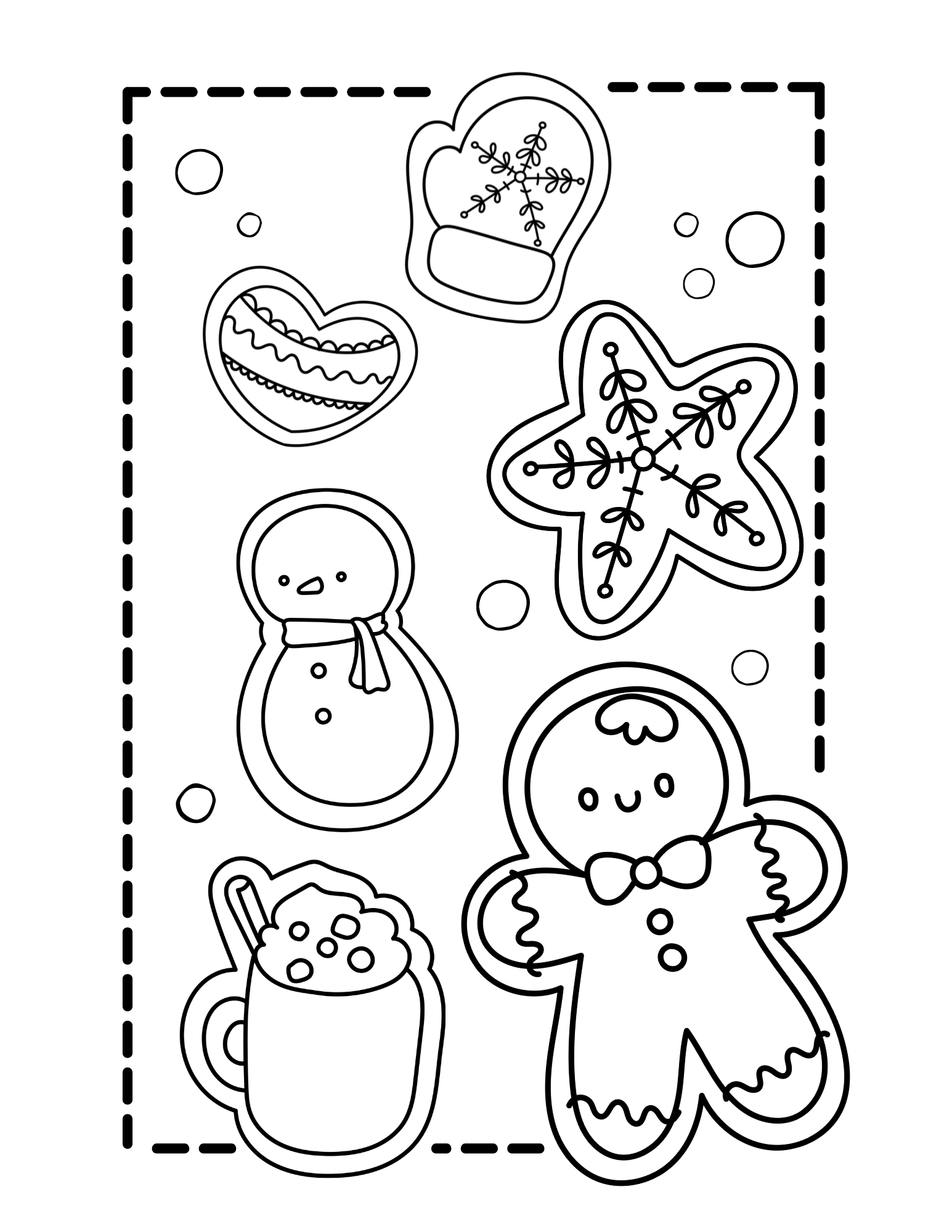 Free Christmas Coloring Pages For Kids