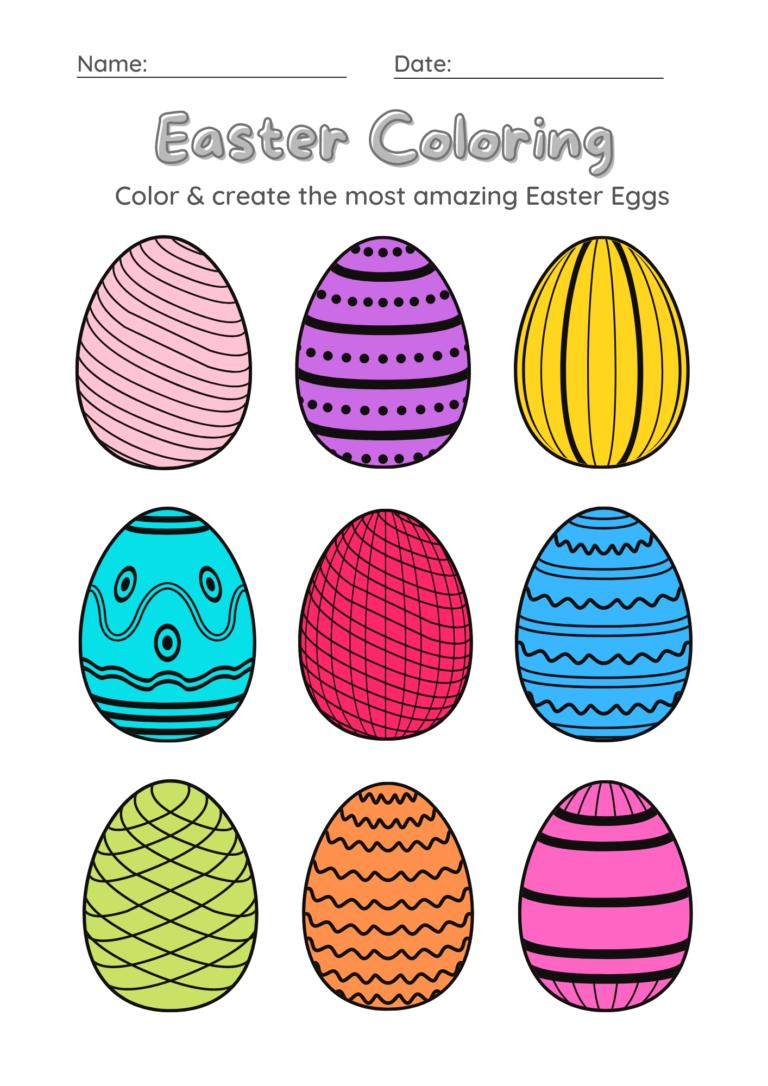 easter coloring pages