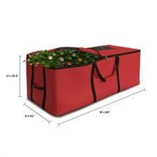 How to use a Christmas tree storage bag?