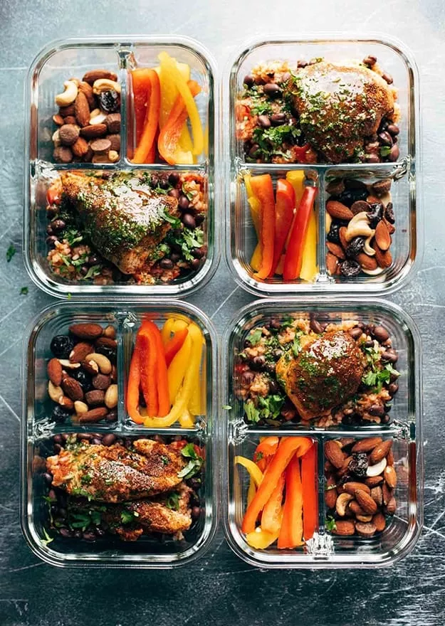 Chicken-Meal-Prep-with-Veggies