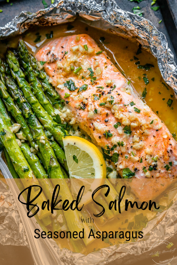 Easy Baked Salmon and Asparagus Meal
