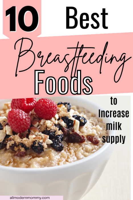 15 Breastfeeding Foods to Increase Milk Supply