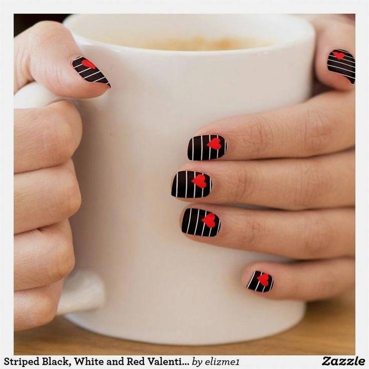 11 Short and Simple Nail Designs for Valentine’s Day