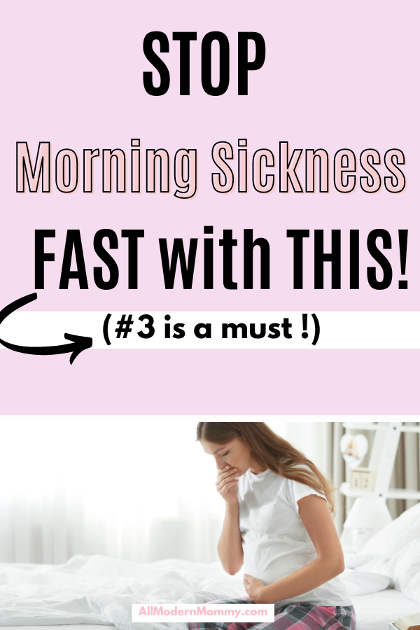 TIPS TO OVERCOME MORNING SICKNESS 