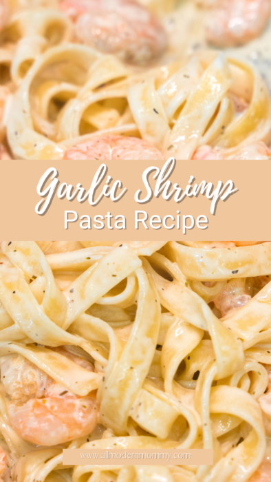 Delicious Garlic Butter Shrimp Pasta Recipe | Quick & Easy