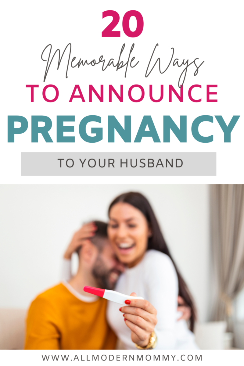 20 Fun Ways To Announce Pregnancy to Husband