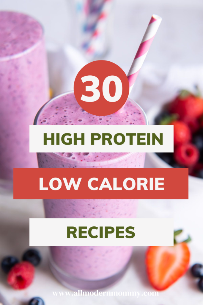 high protein low calorie
