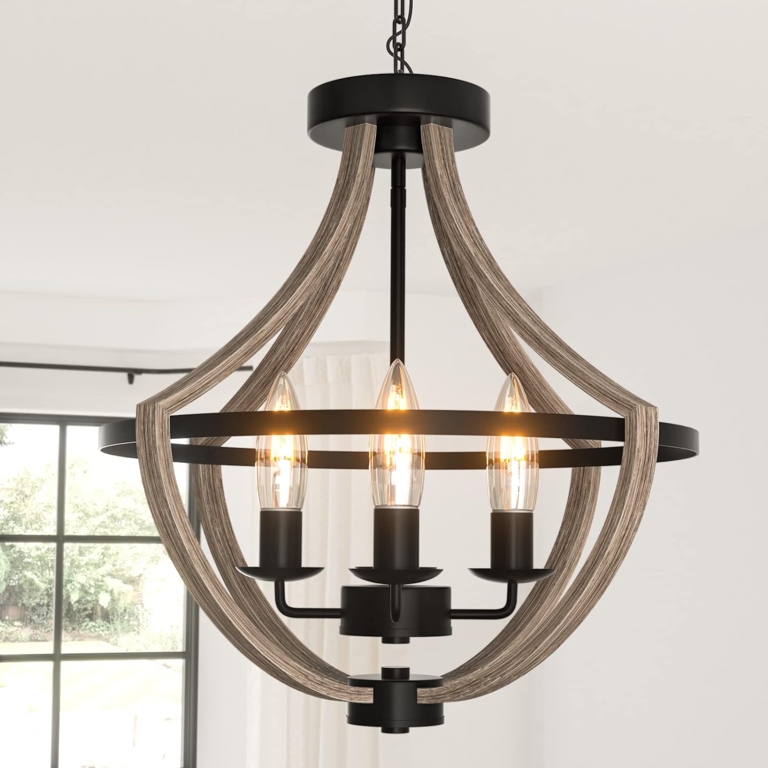 12 Rustic Farmhouse Dining Room Light Fixtures
