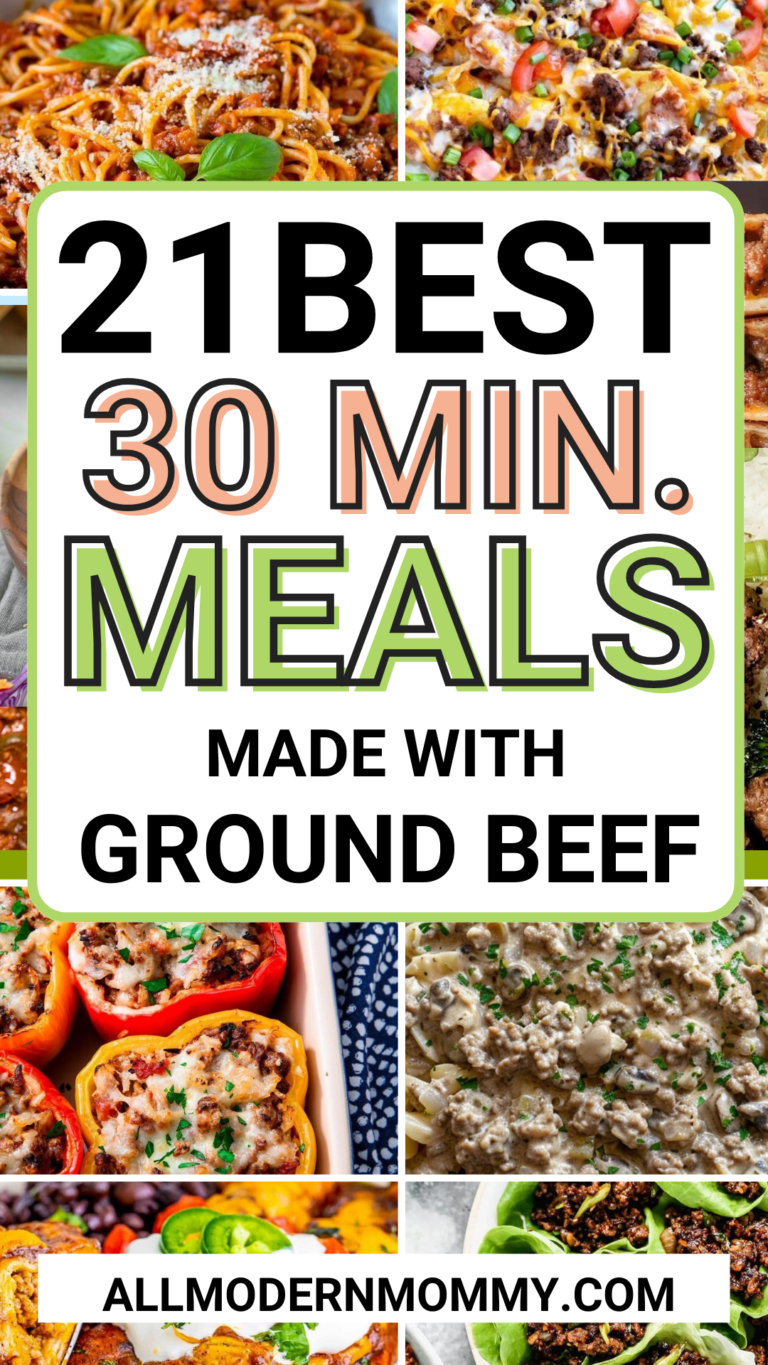 21 Quick and Easy Ground Beef Meals Ready in Thirty Minutes