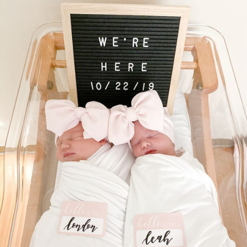 When and How To Take Adorable Twin Hospital Pictures