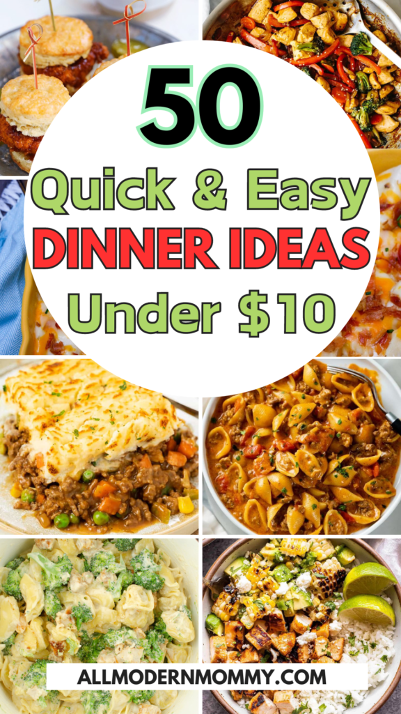 50 Budget-Friendly Family Dinners: Feeding a Family of Four for Under $10