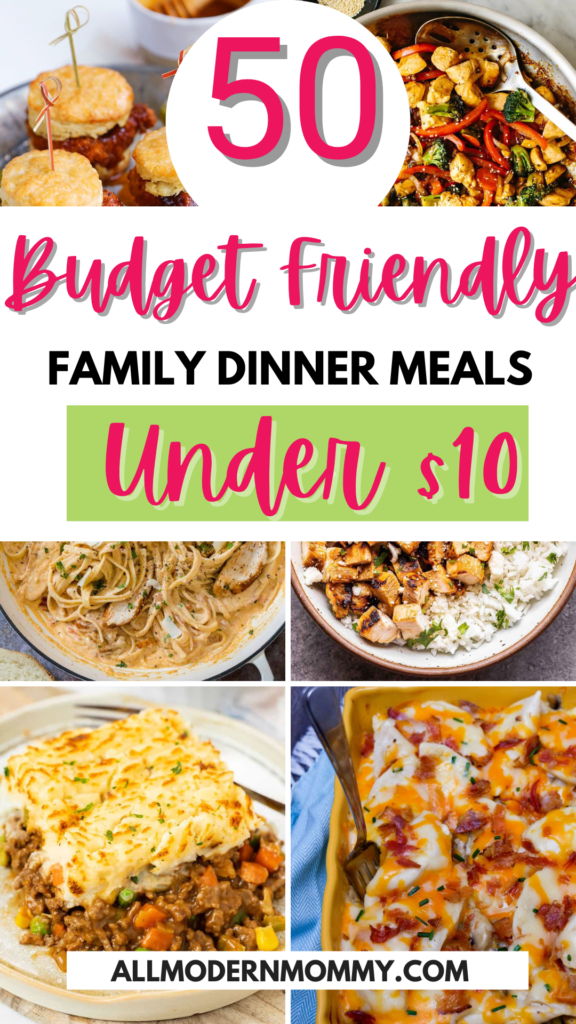 budget friendly meals