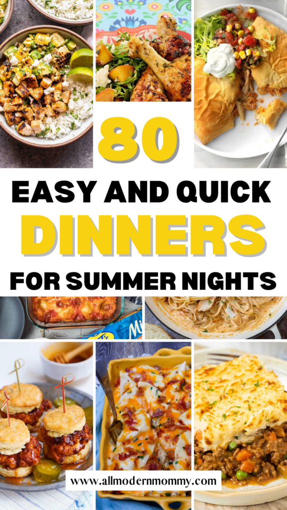 80 Easy Summer Meals for a Lazy Summer Night