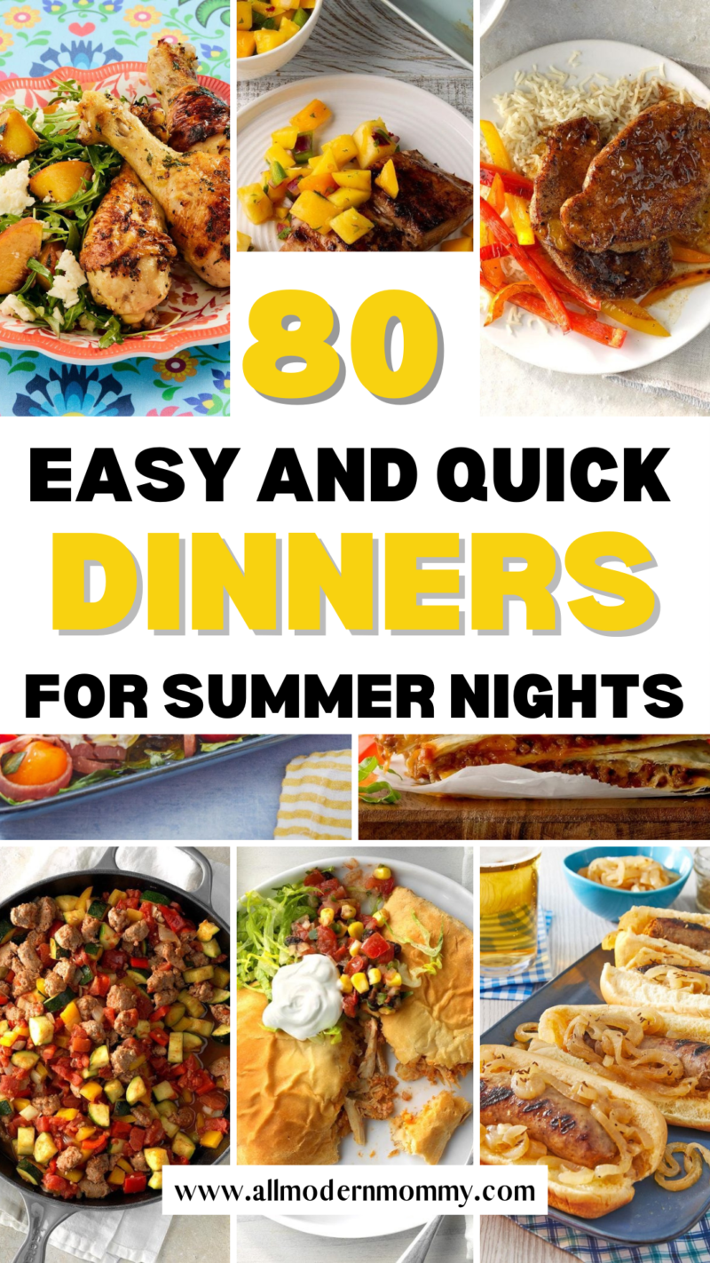 80 Easy Summer Meals for a Lazy Summer Night