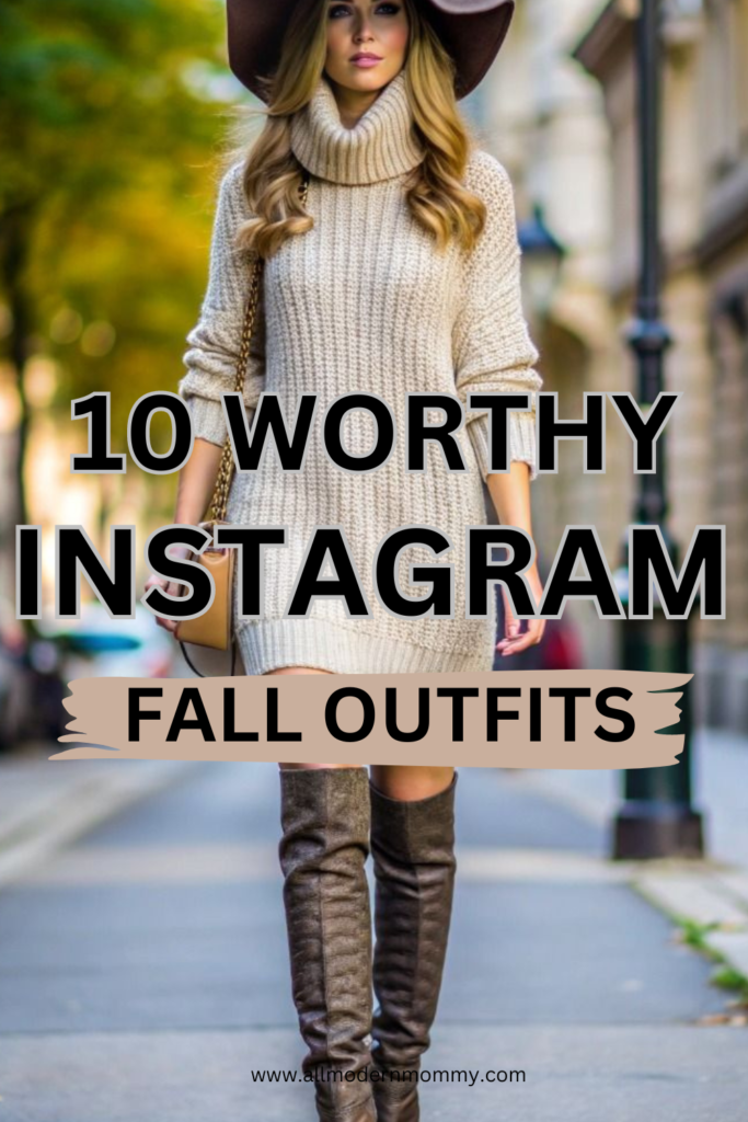 Fall outfits for Instagram