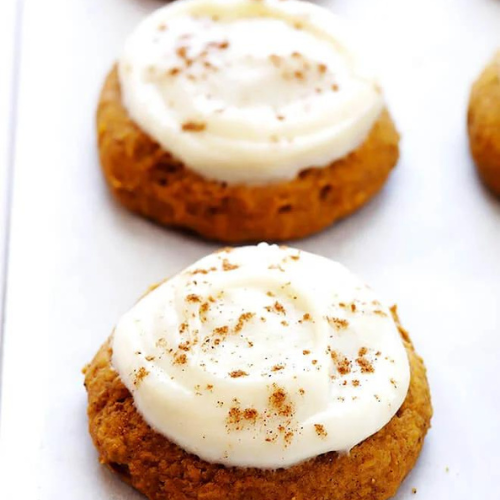 Chewy Pumpkin Cookies with Cream Cheese Frosting (Easy Recipe with Ingredient Alternatives)