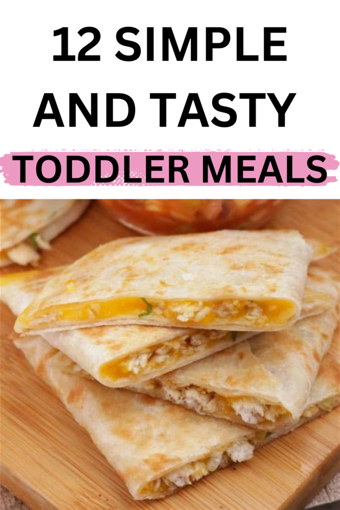 simple toddler meals 