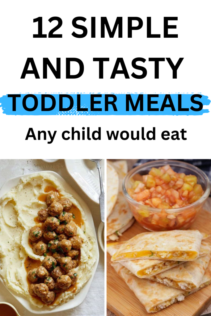 easy toddler meals 