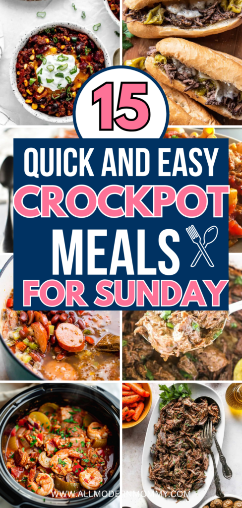 EASY CROCKPOT MEALS 