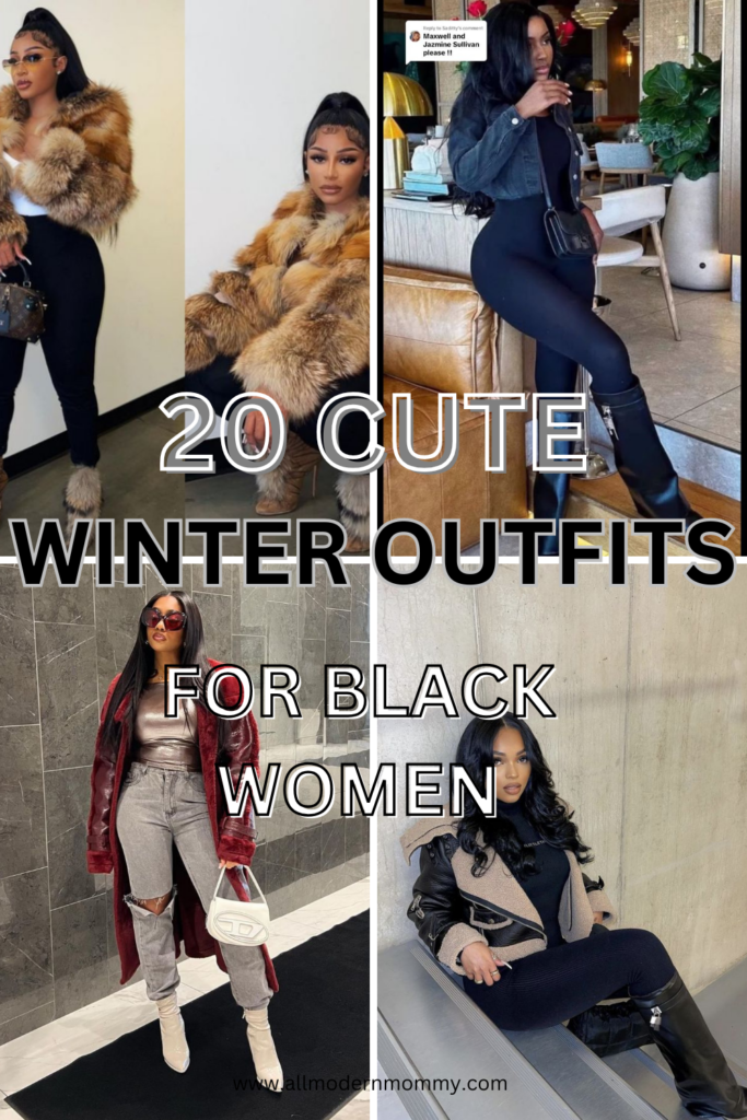 winter outfits for black women 