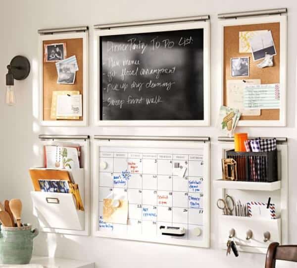 12 Family Command Center Organization Ideas for Busy Moms