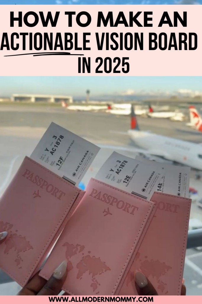 three women holding pink passport badges 